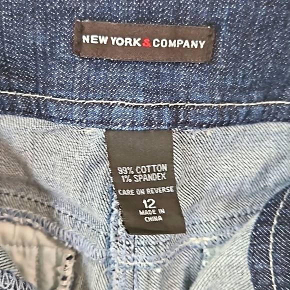 NEW YORK & COMPANY Women's Jeans Size 12 - Picture 4 of 7